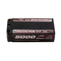 Gens ace 5000mAh 2S 140C 7.4V Shorty Lipo Battery | 5.0mm bullet | Redline 2.0