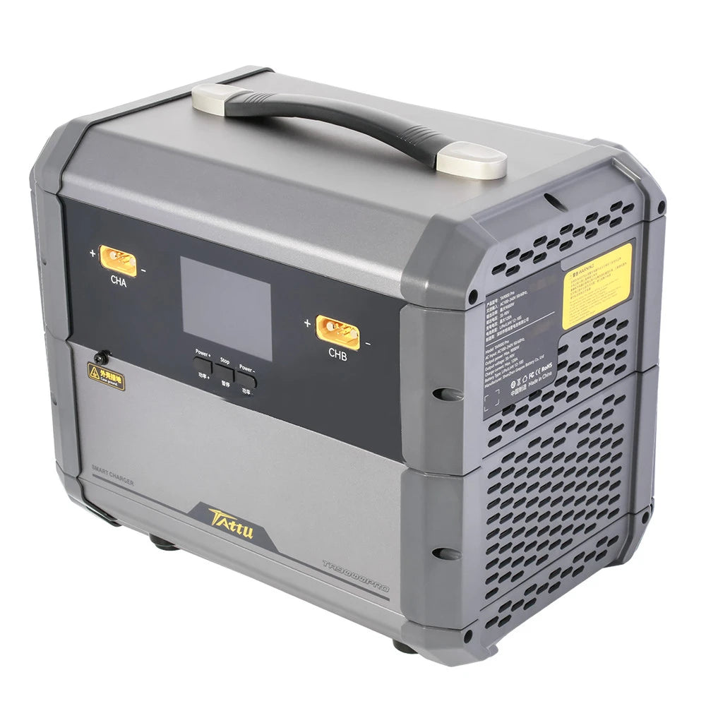 Tattu TA9000 Plus Smart Charger | Dual Channel | 120A 9000W | 12S-24S