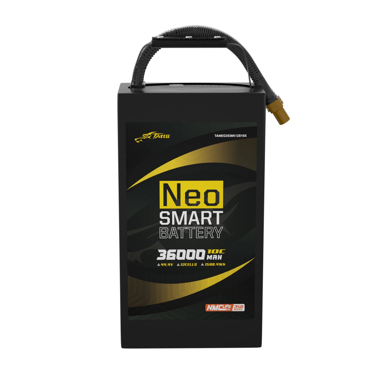 Tattu 36000mAh 12S 10C 44.4V Smart Lipo Battery | AS150U-F Plug | NEO Compact