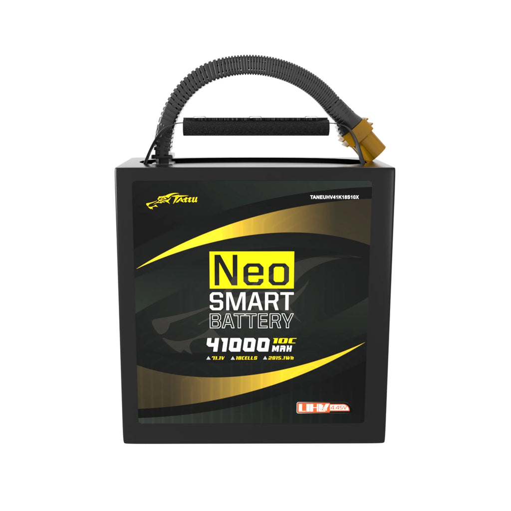 Tattu 41000mAh 18S 10C 71.1V(UHV) Smart Lipo Battery | QS9L-F Plug | NEO Compact