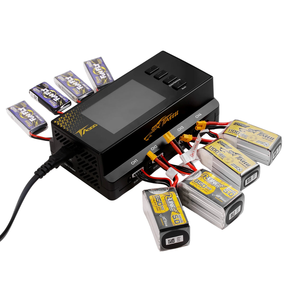 Tattu TA300 8 Channels Smart Charger with G-Tech