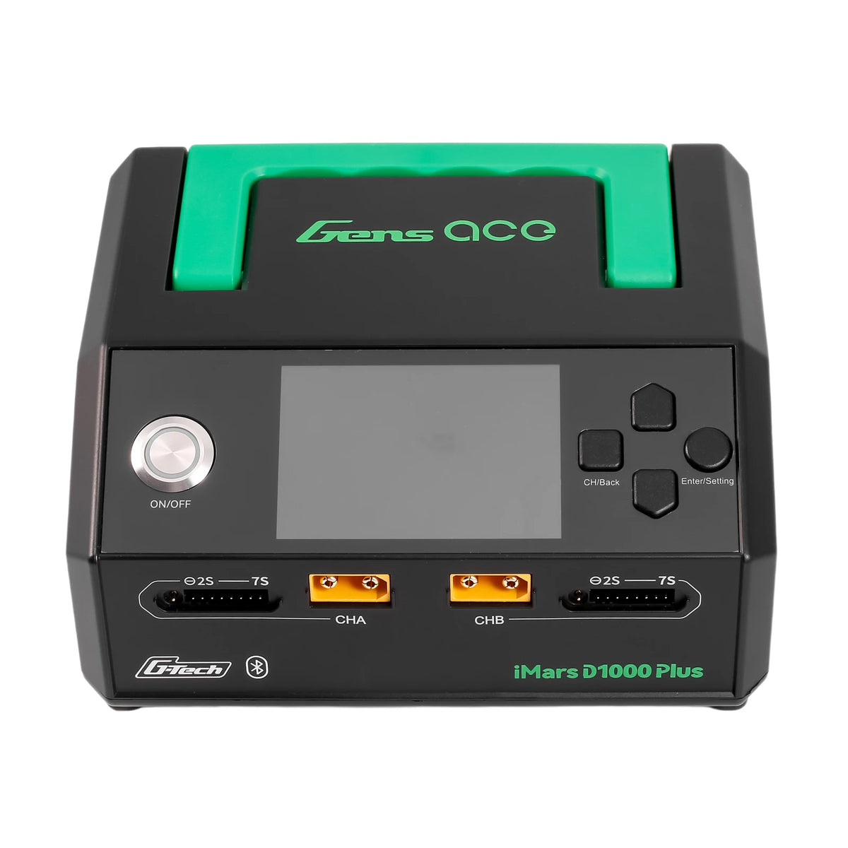 Gens ace iMars D1000 Plus Smart Charger | AC 1000W | 25A | 1-7S| 2-Channel