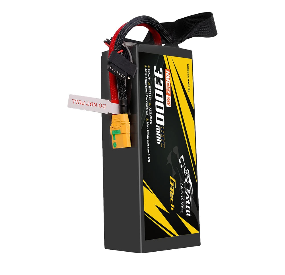 Tattu 33000mAh 6S 10C 22.2V Lipo Battery | XT90-S Plug | Semi-solid (330Wh/kg)