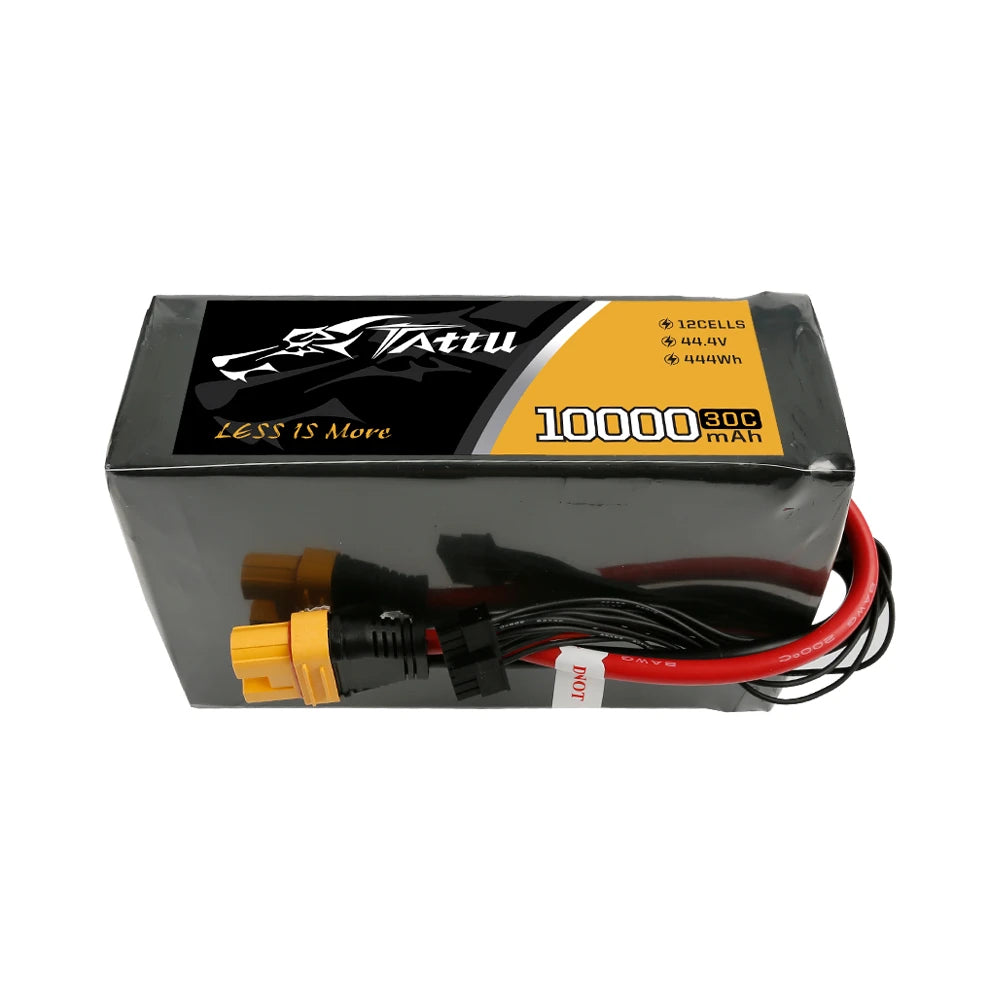 Tattu 10000mAh 12S 30C 44.4V Lipo Battery | AS150U Plug | UAV Classic