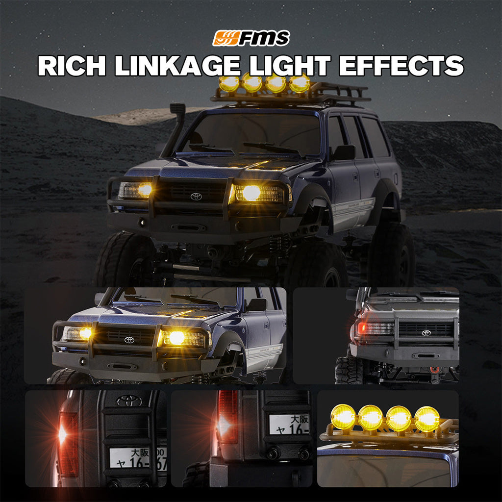 FMS 1:18 FCX18S LC80 Toyota Land Cruiser 80 S V2 RTR