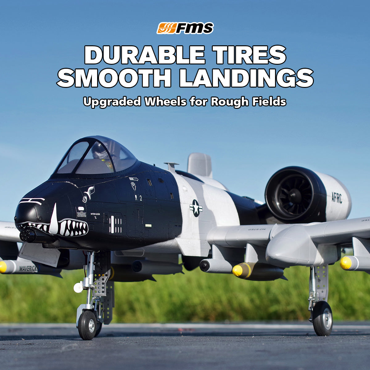 FMS EDF Jet Twin 70mm A-10 Thunderbolt II V2 PNP