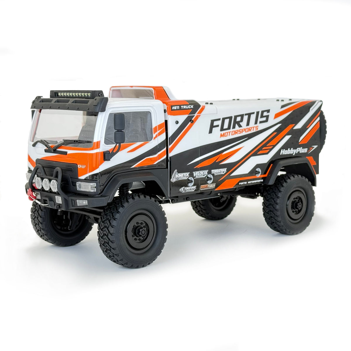 1/18 Fortis DKR4 RTR, Brushed, Choose Color
