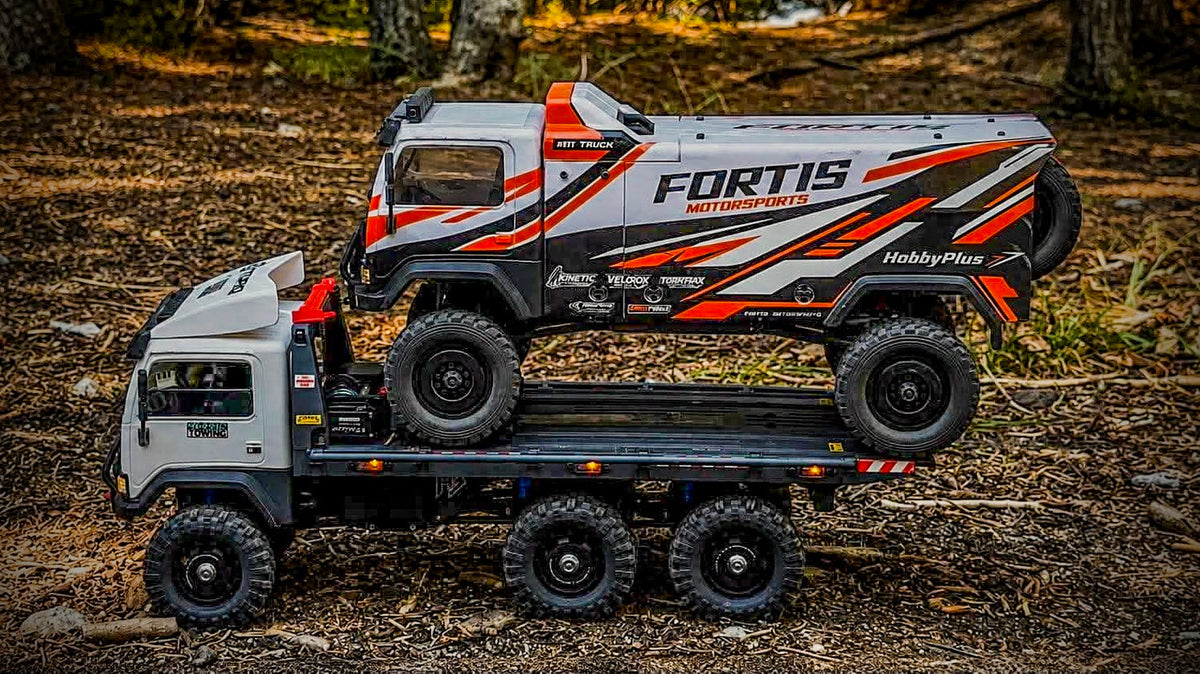 1/18 Fortis DKR4 RTR, Brushed, Choose Color