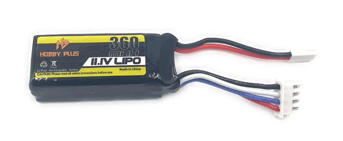 11.1V 3S 360MAH 20C Lipo Battery