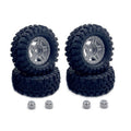 1.2" Mudder Wheel Set, 60mm, Grey