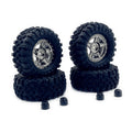 1.2" Mudder Wheel Set, 60mm, Black Chrome