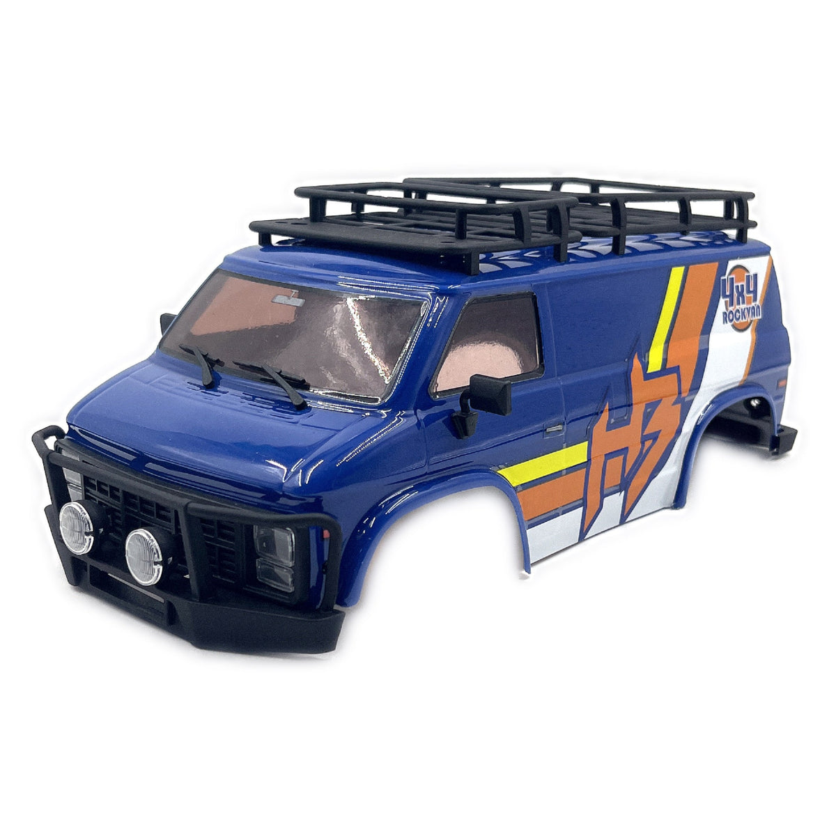 Finished Polycarbonate Body, Rock Van V2, Blue