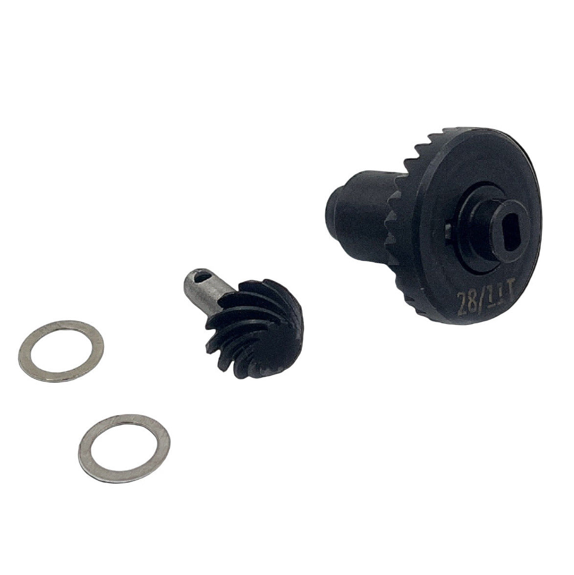 Machined HD Helical Cut Pinion and Ring Gear, 11T/28T