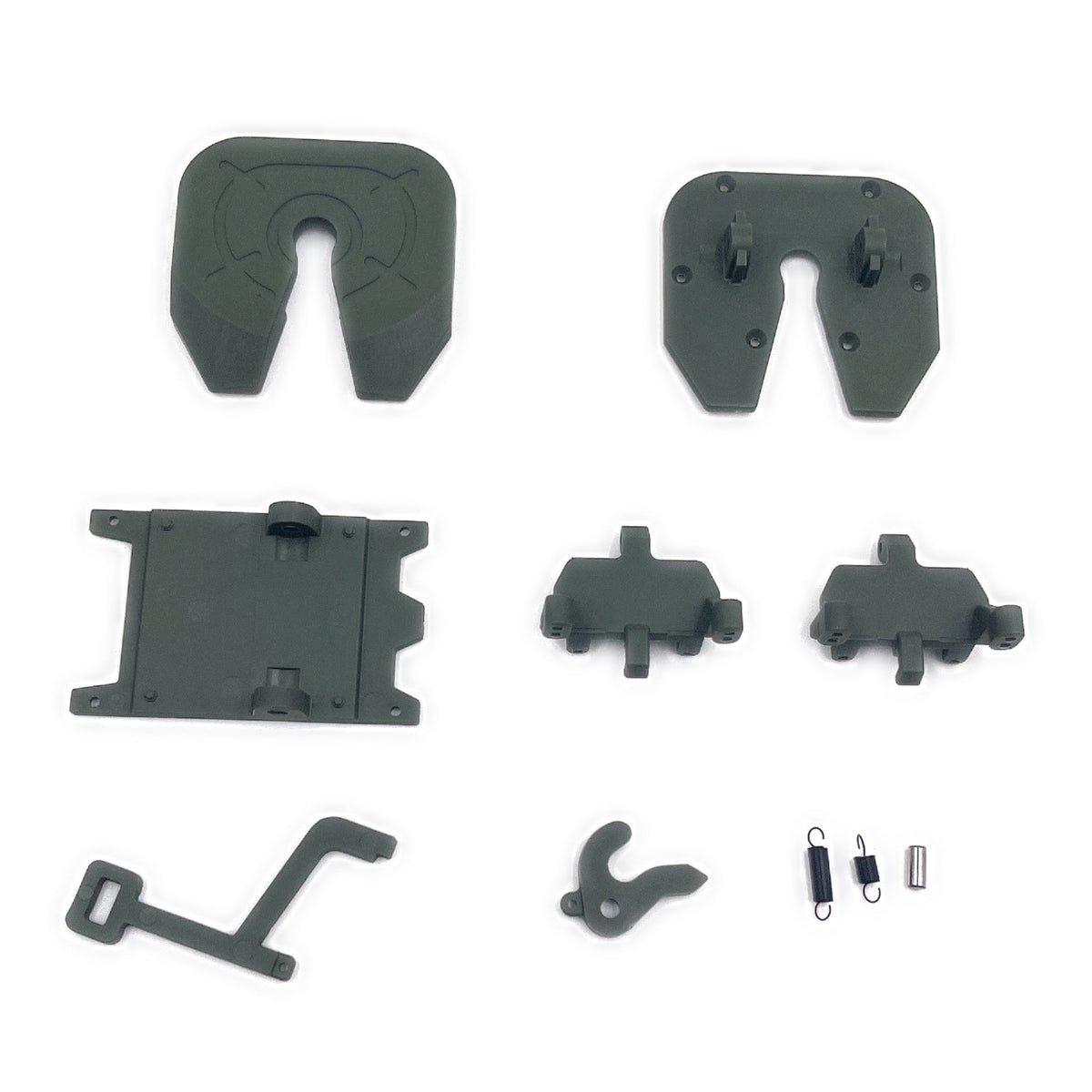 Terranaut Hitch & Servo Mount, Green