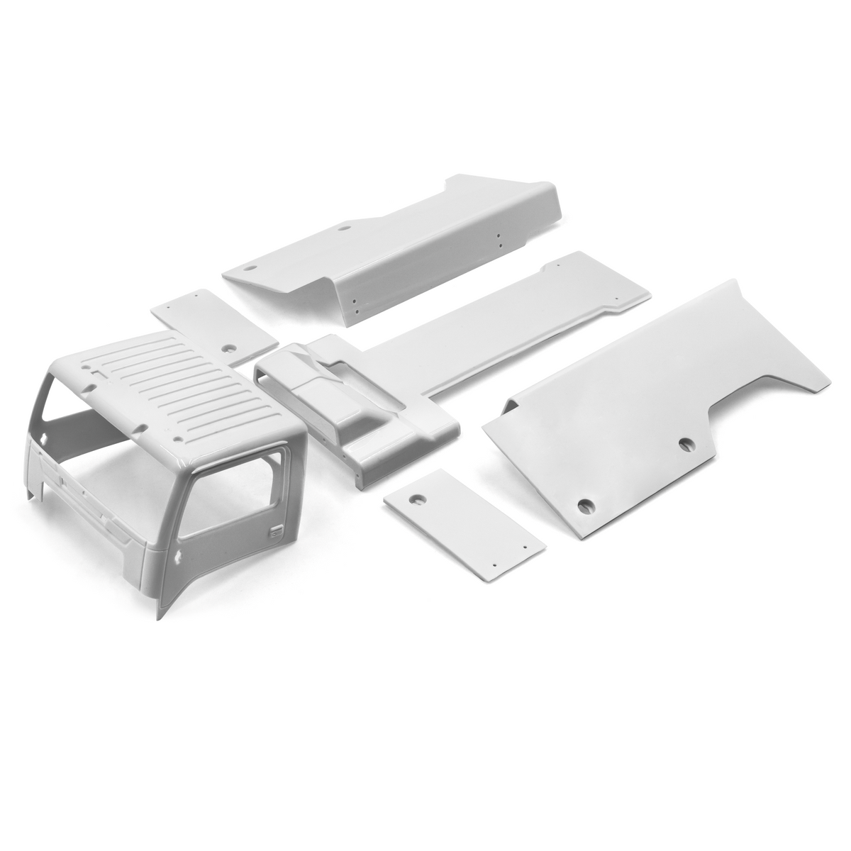 Fortis DKR4 Front Cab & Body Panel, White