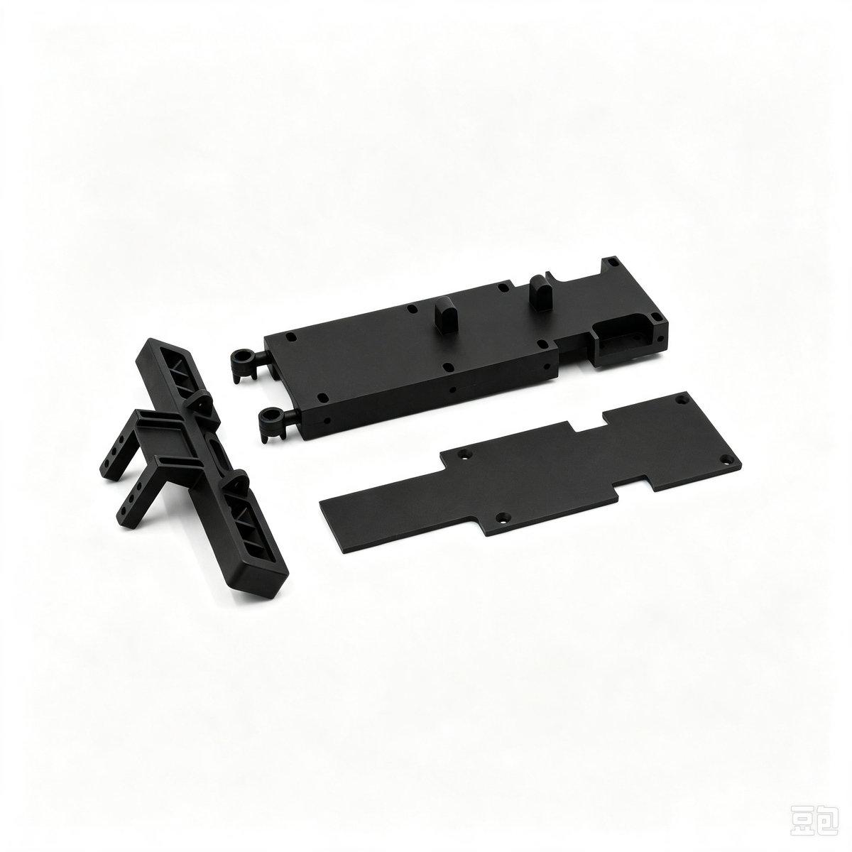 CR18P DKR4 Rear Light & ESC Mount