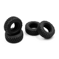 Terratrax 1.3" x 62mm Tires, Soft, 4pcs