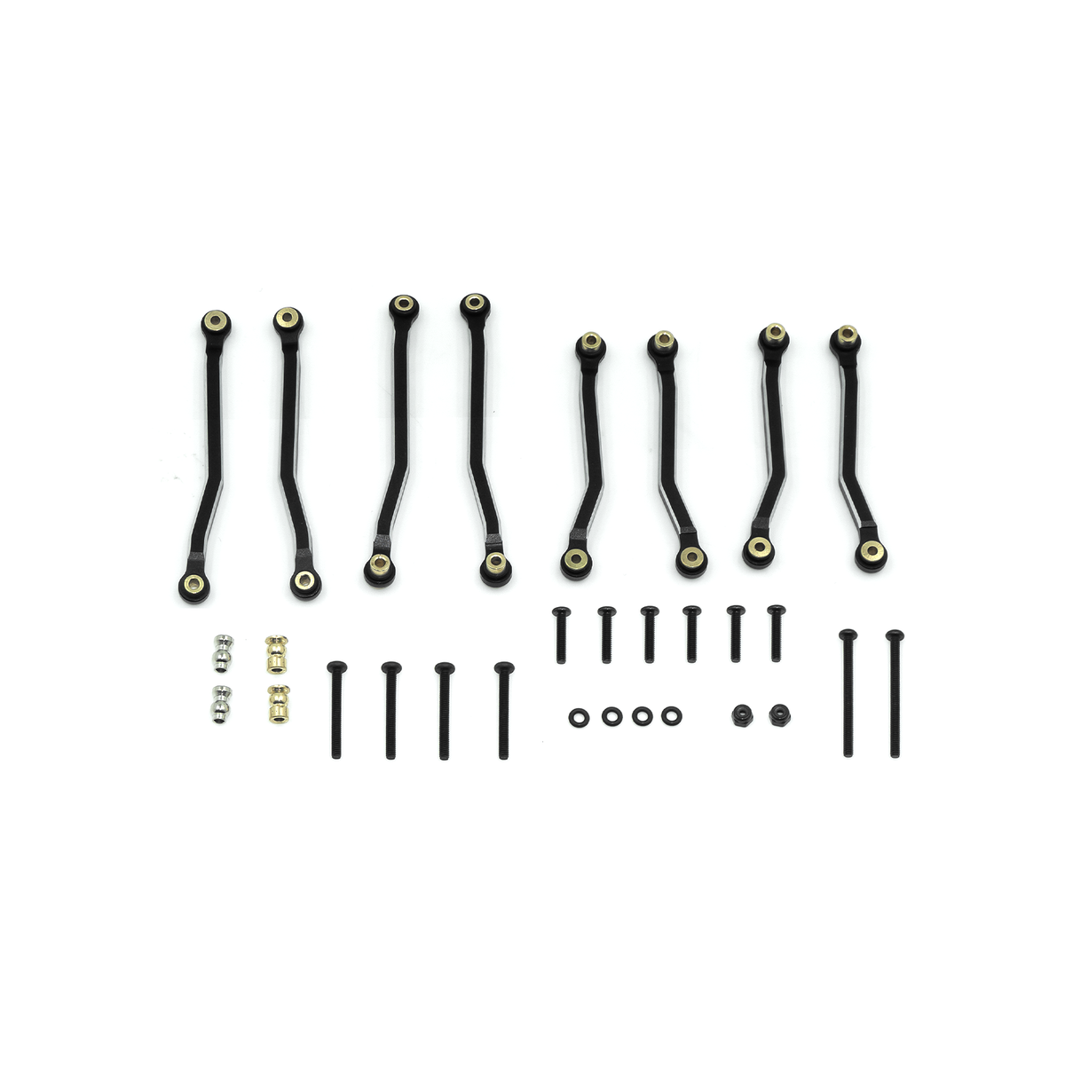 DKR4 Aluminum High Clearance Link Set (Black)