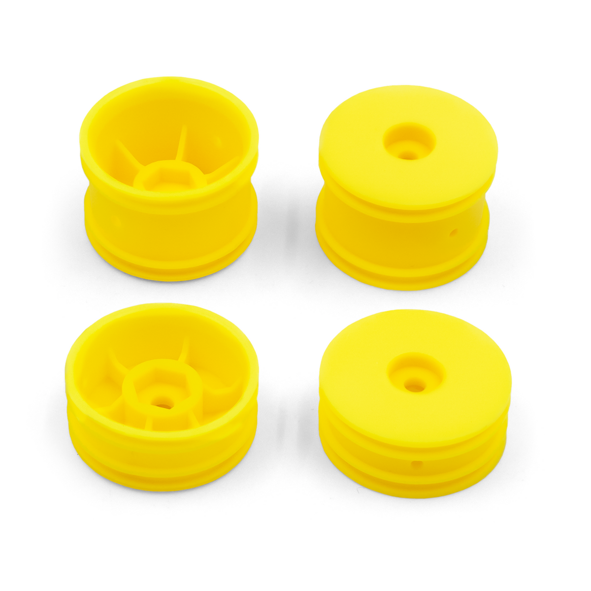 Front / Rear Wheel Set, Yellow, Speck