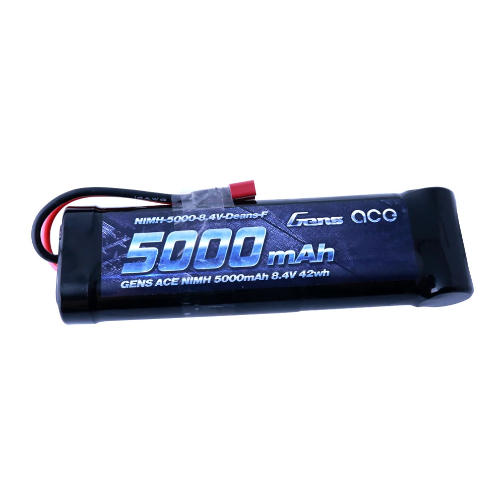Gens ace 5000mAh 7S 8.4V Flat Battery | Deans Plug | NiMH