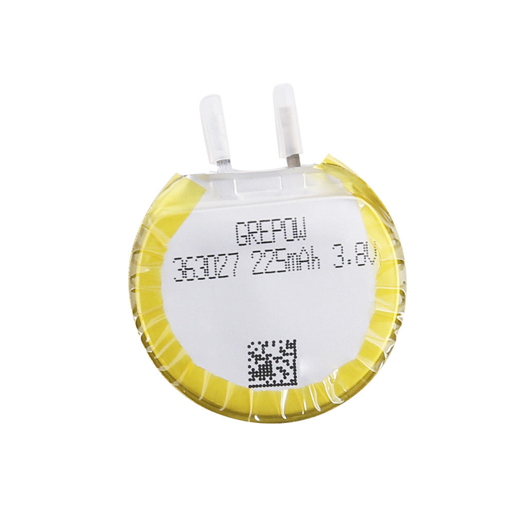 Grepow 3.8V 225mAh LiPo Round Shaped Battery 3630027