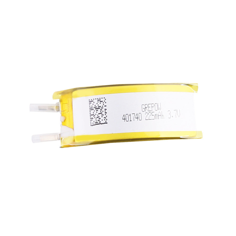 Grepow 3.7V 225mAh Curve LiPo Shaped Battery 4017040
