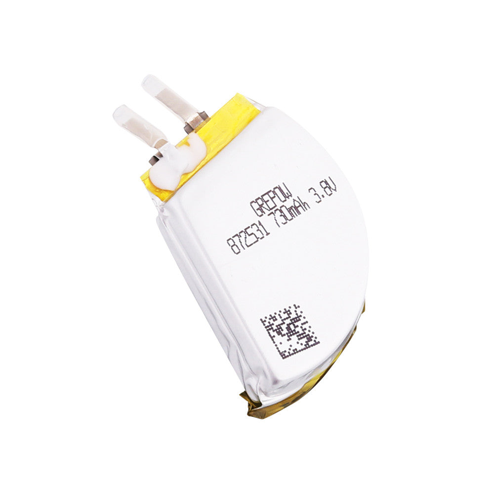 Grepow 3.8V 730mAh LiPo Fan Type Shaped Battery 8725031