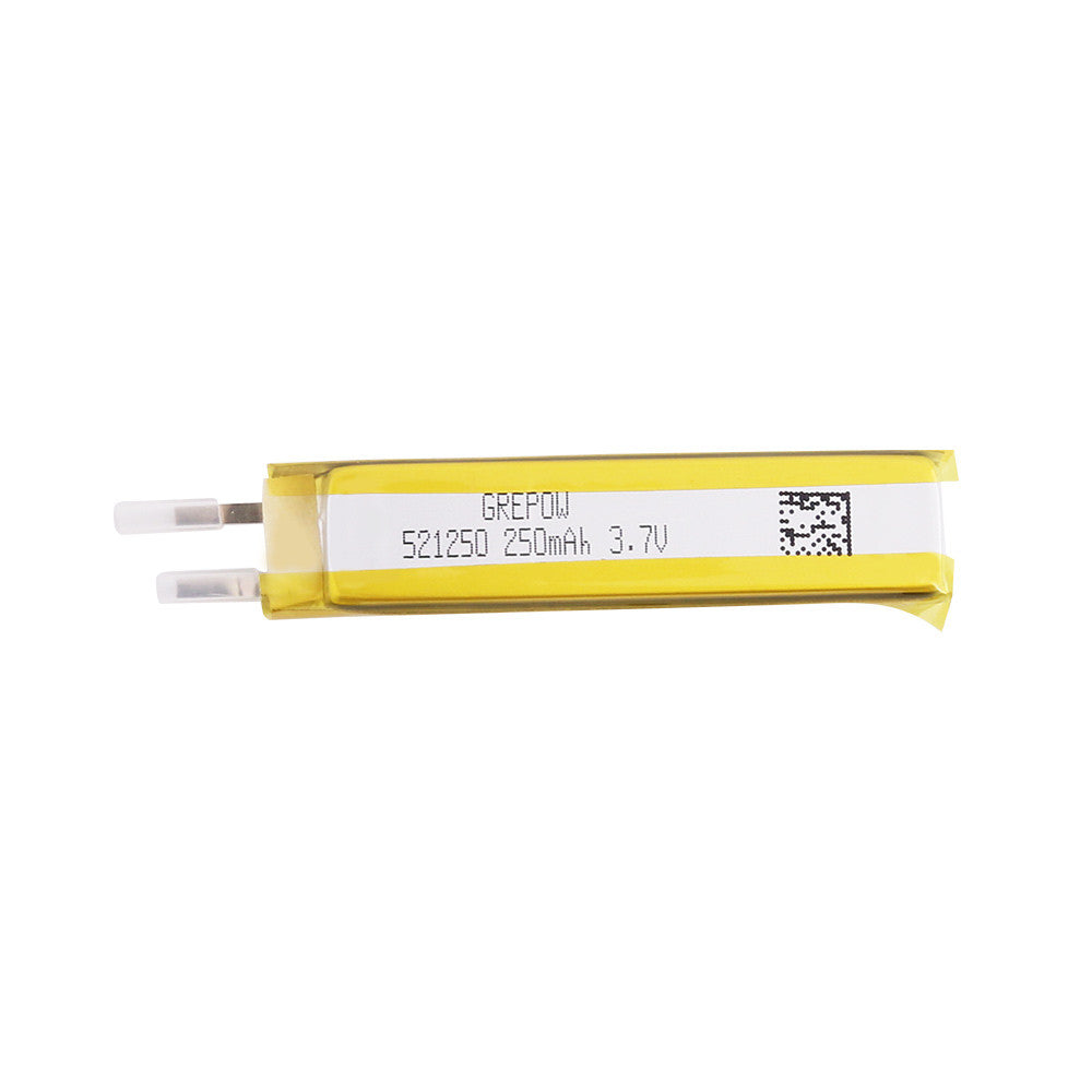 Grepow 3.7V 250mAh 1S LiPo Rectangle Shaped Battery 5212050