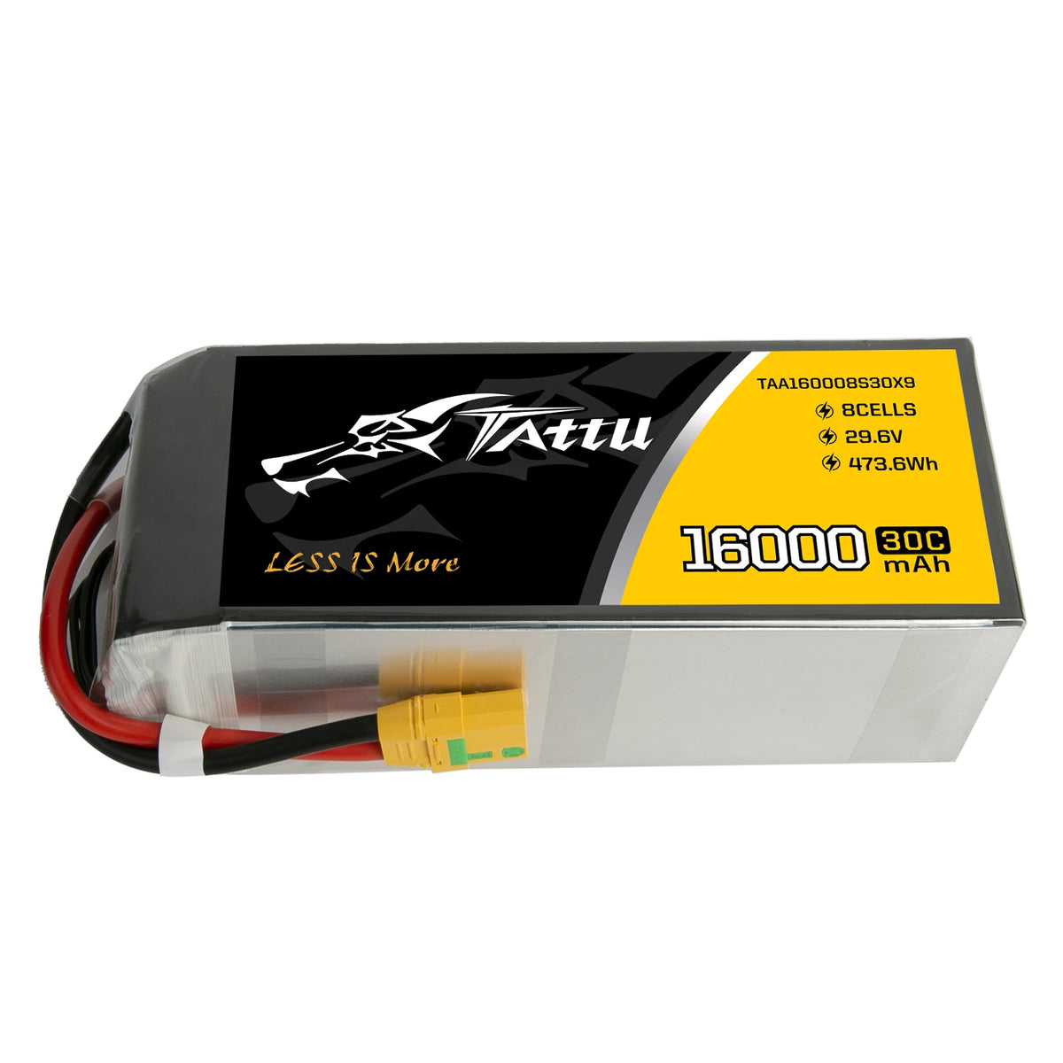 Tattu 16000mAh 8S 30C 29.6V Lipo Battery | XT90-S Plug | UAV Classic