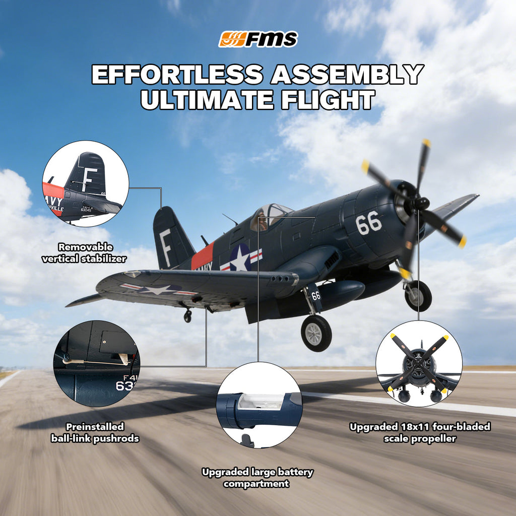 FMS 1700mm F4U Corsair V3 PNP