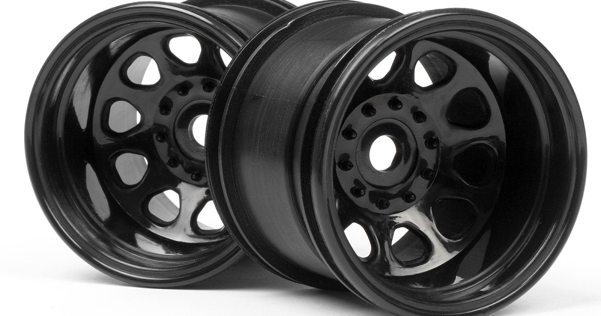 Classic King 2.2 Wheel, Black, (2pcs) - Model HPI3061 - HPI Racing