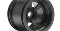 Scorch 6-Spoke Wheel, Black, 55X50mm, (2pcs) - Model HPI3094 - HPI Racing