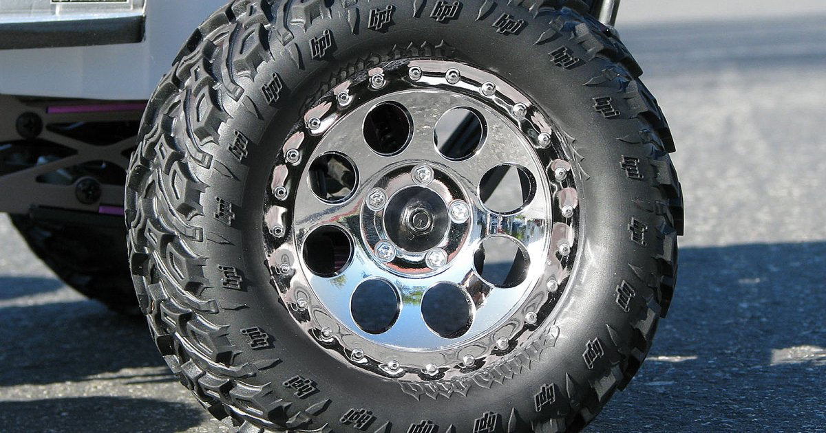 Mag-8 Wheel, Chrome, 83X56mm, (2pcs) - Model HPI3187 - HPI Racing