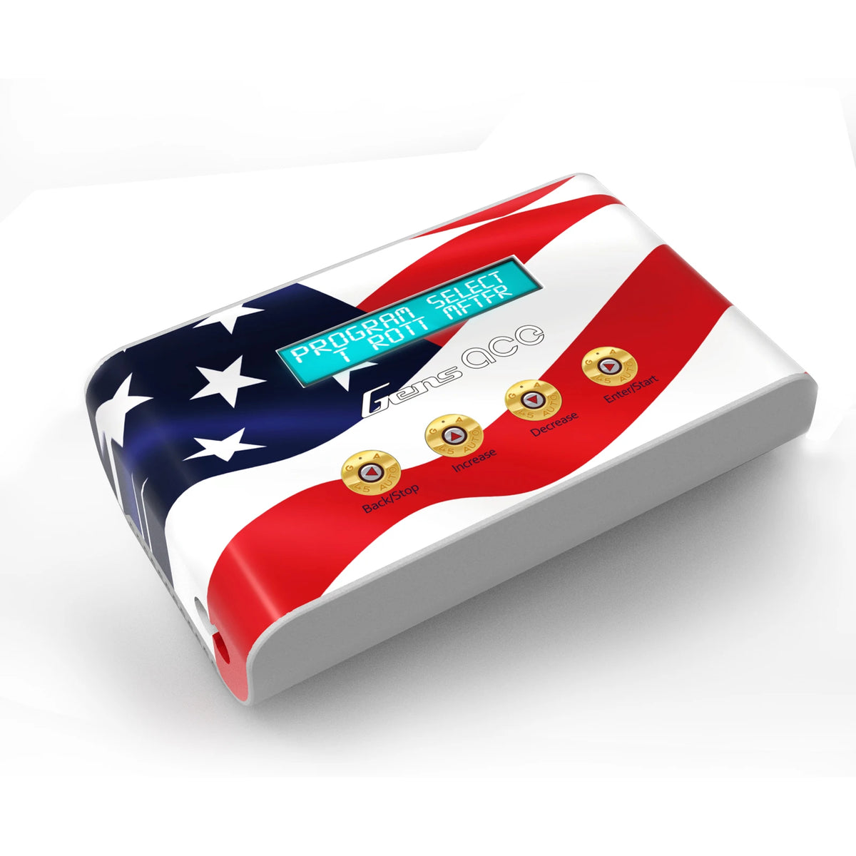 Charger sticker-US flag