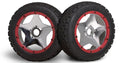 Super Star Wheel, Shiny Chrome, 120X60mm, (2pcs), Baja 5B - Model HPI3224 - HPI Racing