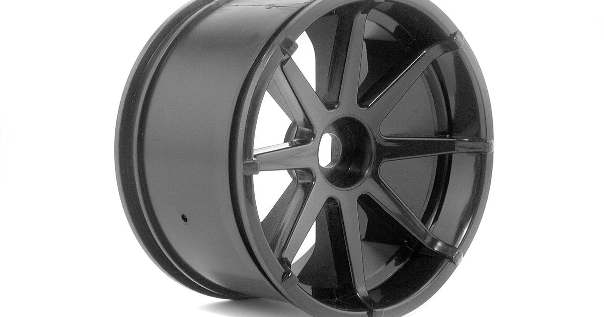 Blast Wheel, Black, 115X70mm 7in, (2pcs), Savage X - Model HPI3256 - HPI Racing