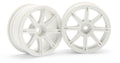 Work Emotion XC8 Wheel, 26mm-3mm OffSet, White - Model HPI3303 - HPI Racing