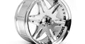LP35 Wheel Work LS406, Chrome, (2pcs) - Model HPI3345 - HPI Racing
