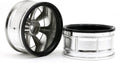 LP29 Wheel ATG RS8, Chrome, (2pcs) - Model HPI33462 - HPI Racing