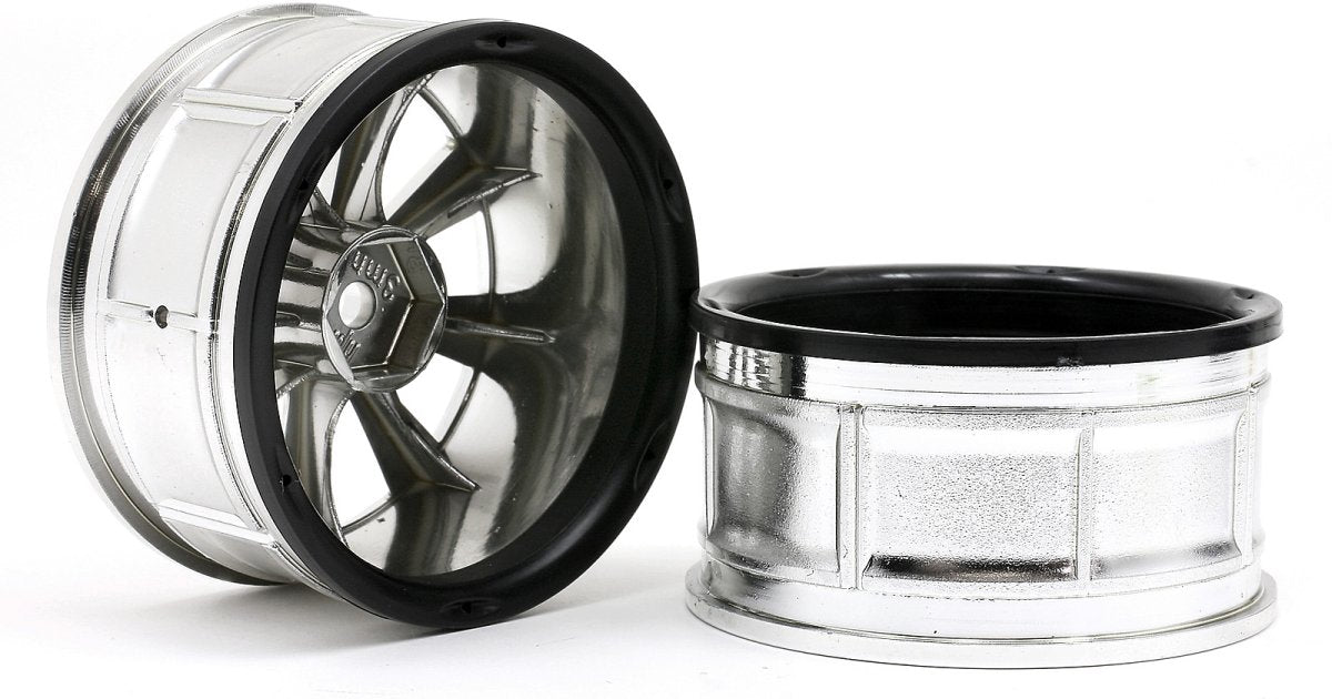 LP29 Wheel ATG RS8, Chrome, (2pcs) - Model HPI33462 - HPI Racing