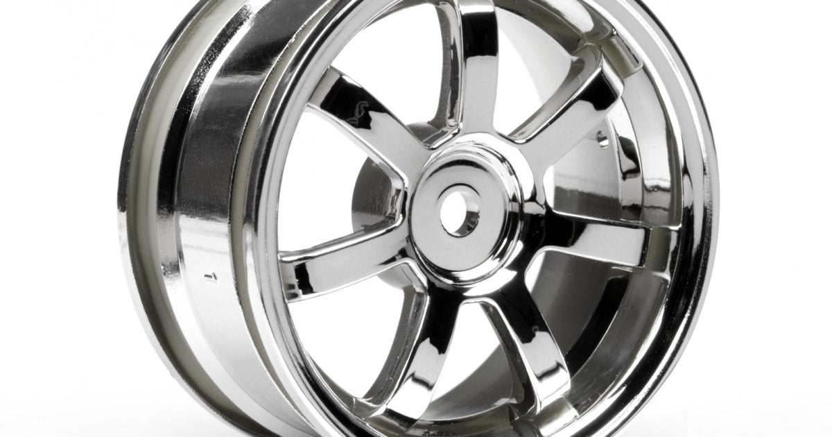 Rays Gram Lights 57S-Pro Wheel, 26mm, Chrome, 0mm Offset - Model HPI3574 - HPI Racing