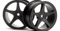 Super Star Wheel, 26mm-1mm Offset, Black - Model HPI3696 - HPI Racing