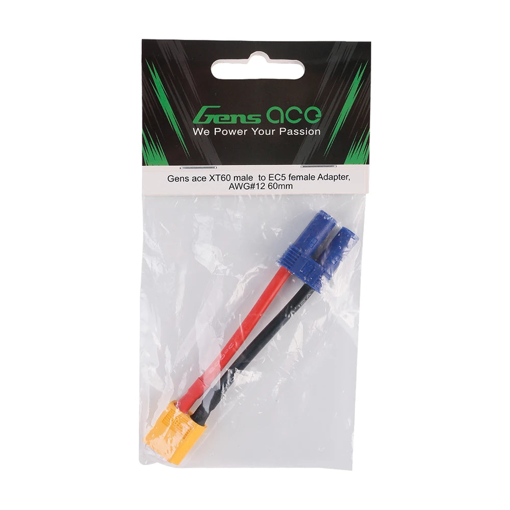 Gens ace XT60 Male to EC5 Female Adapter