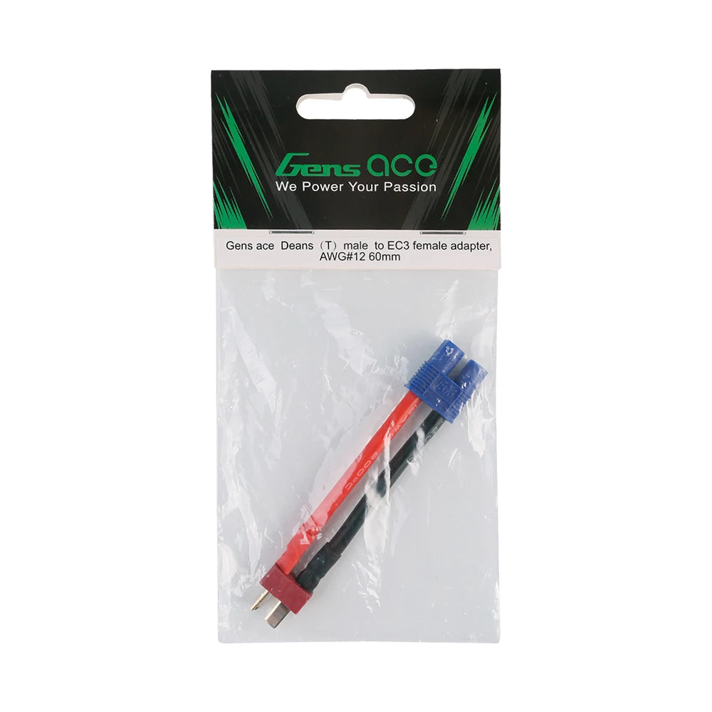 Gens ace Deans Male to EC3 Female Adapter