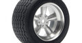 Matte Chrome Vintage 5 Spoke Wheel, 31mm, 6mm Offset (2pcs) - Model HPI3820 - HPI Racing
