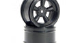 Black Vintage 5 Spoke Wheel, 31mm, 6mm Offset (2pcs) - Model HPI3821 - HPI Racing