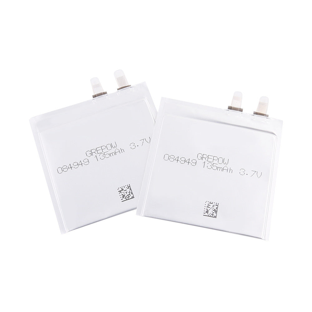Grepow 3.7V 135mAh LiPo Rectangle Shaped Battery 0849049