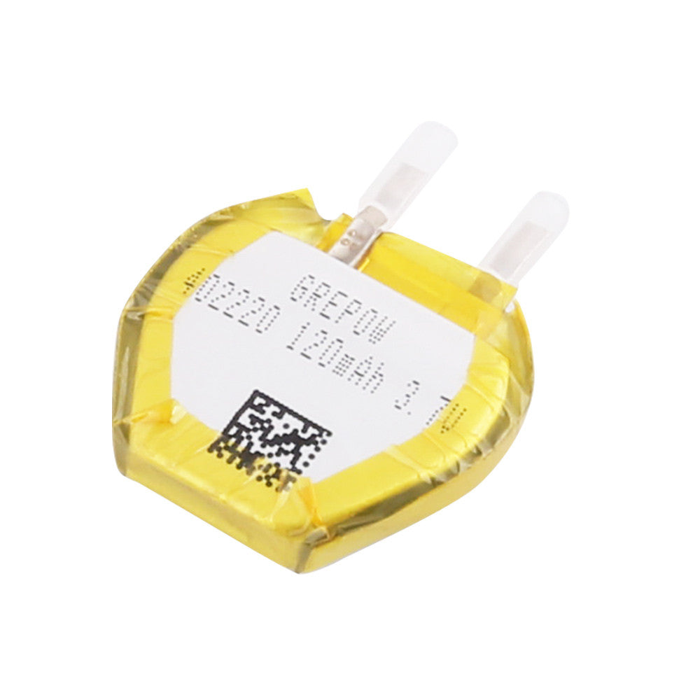 Grepow 3.7V 120mAh LiPo Hexagon Shaped Battery 4022020
