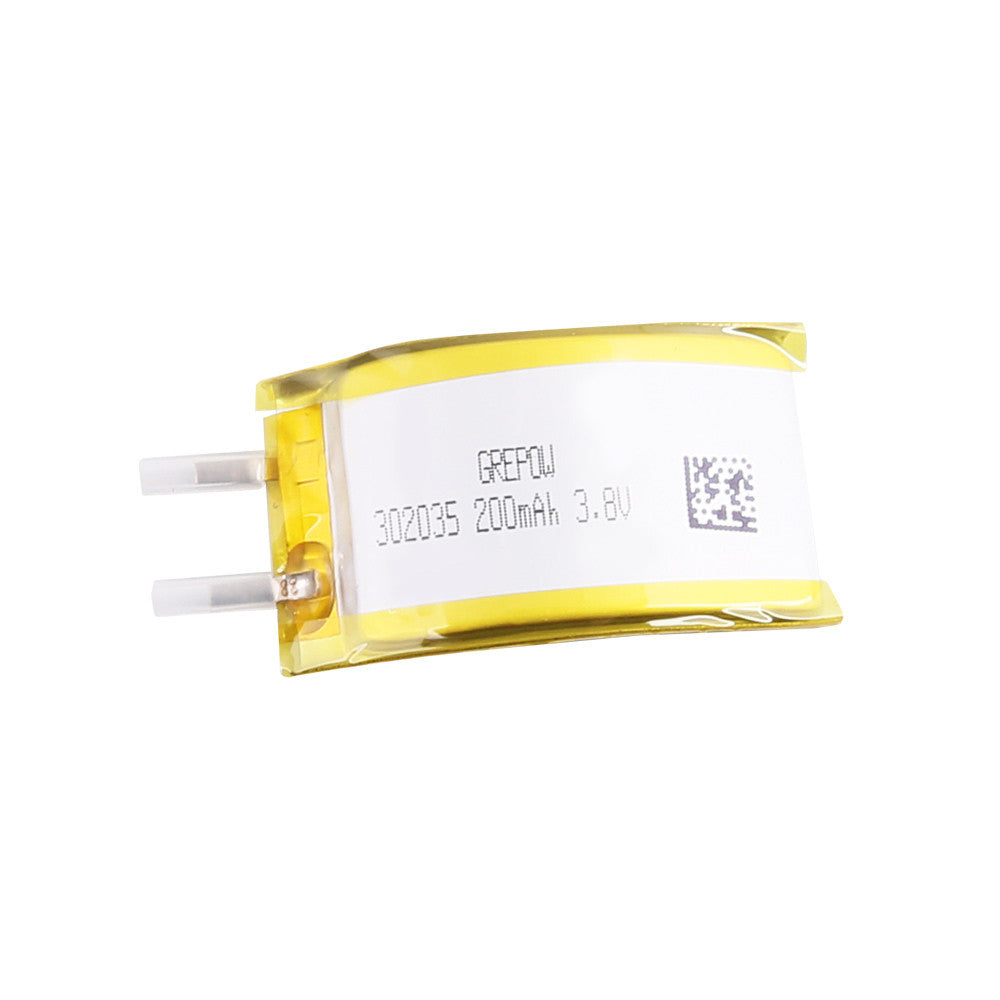 Grepow 3.8V 200mAh 1S1P LiPo Curve Shaped Battery 3020035