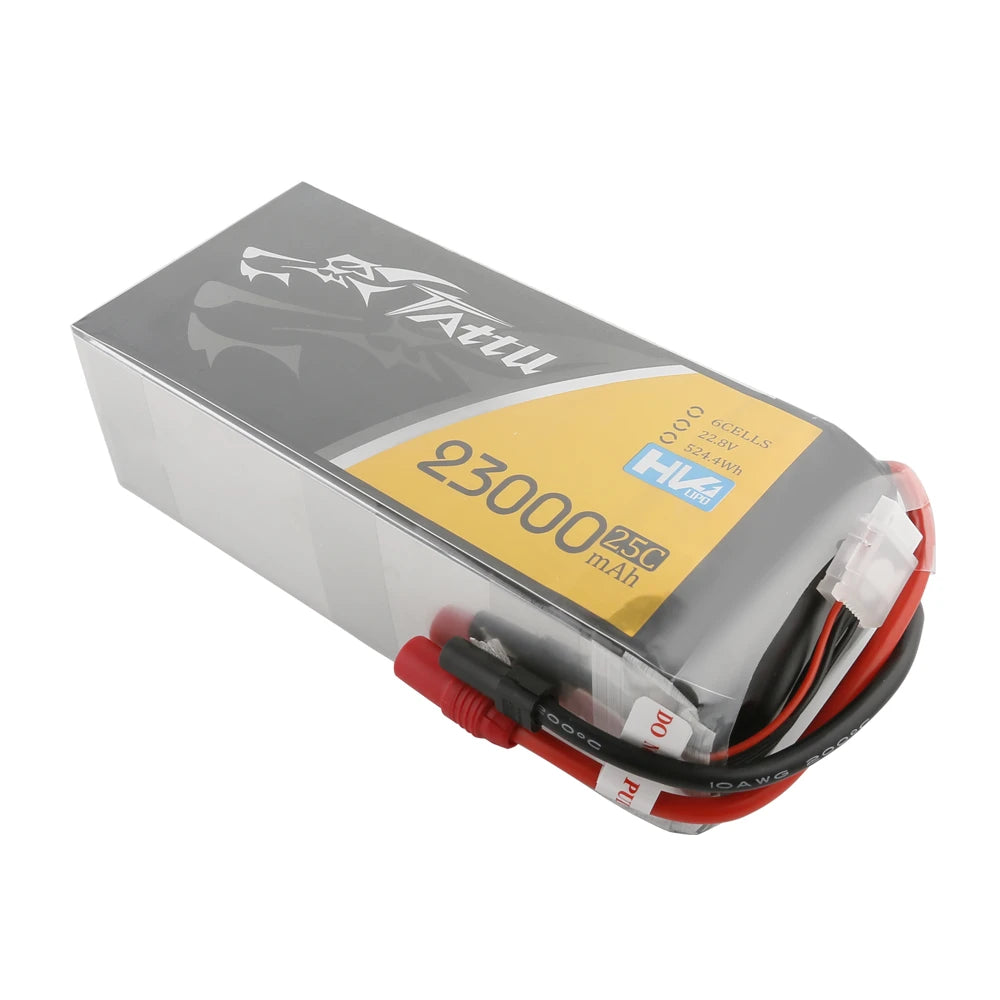 Tattu 23000mAh 6S 25C 22.8V(HV) Lipo Battery | AS150+XT150 Plug | UAV Classic